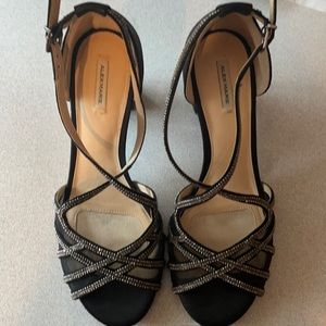 Black dressy shoes with beading